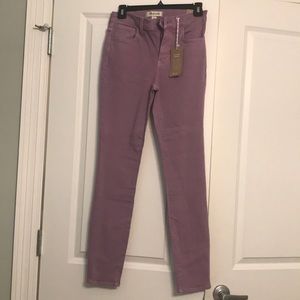 9" Mid-Rise Skinny Jeans: Garment-Dyed Edition